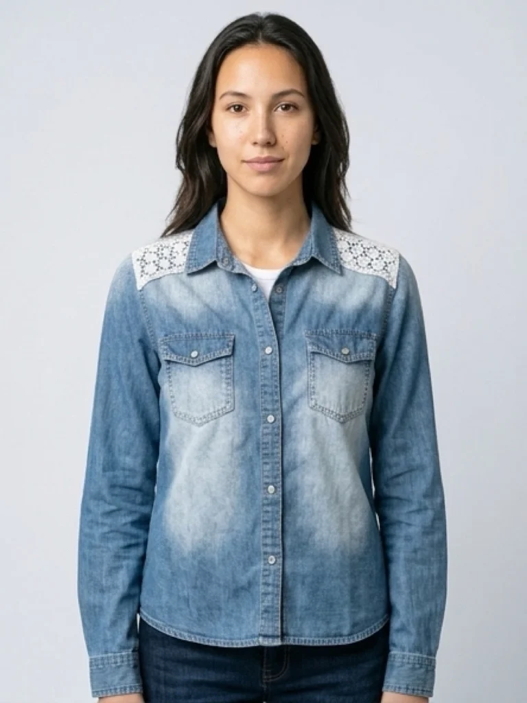 Chemise en jean 